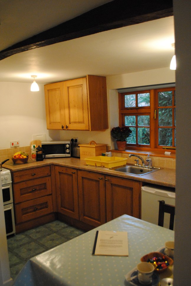 Kitchen of Stable Cottage self-catering accommodation