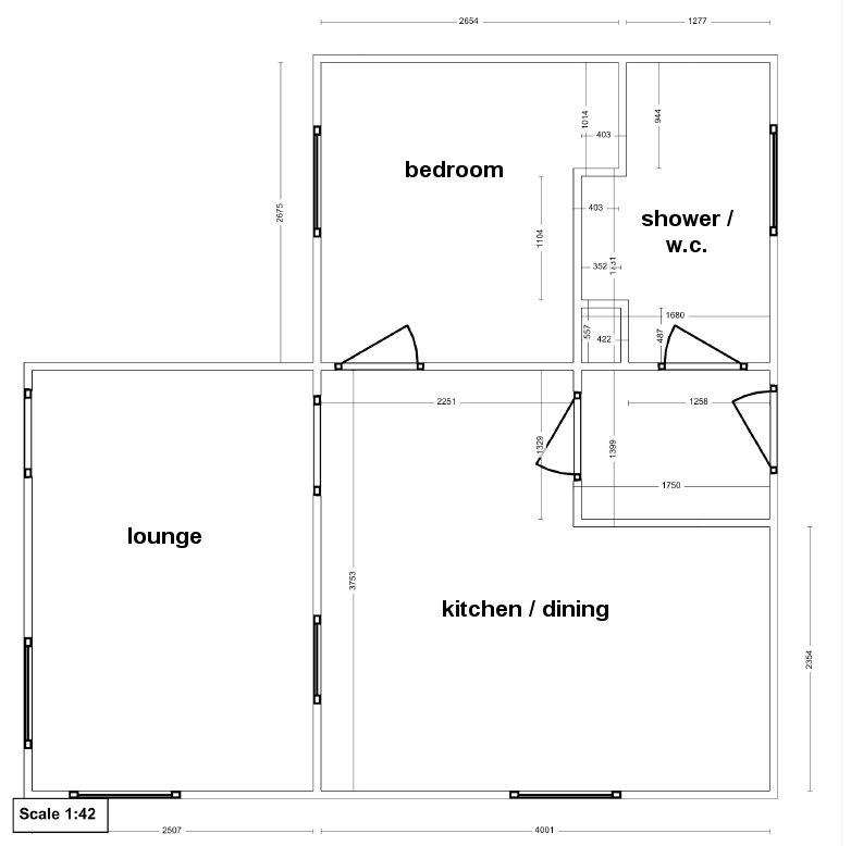 Stable Cottage Interior Floor Plan